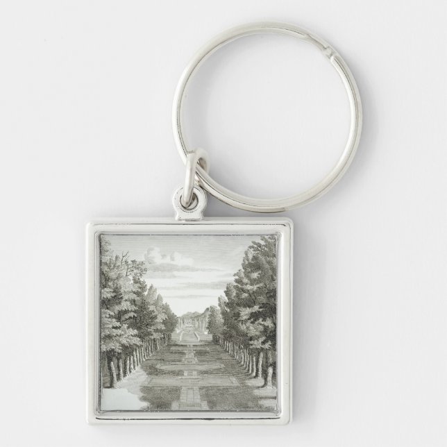 Porte-clés Les jardins chez Tshehar-Bagh, Isphahan, from (Devant)