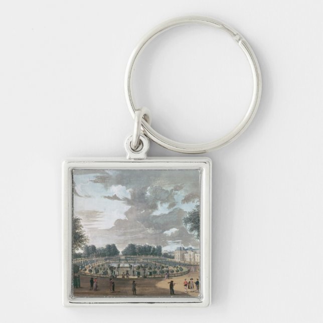 Porte-clés Les jardins du luxembourgeois (Devant)