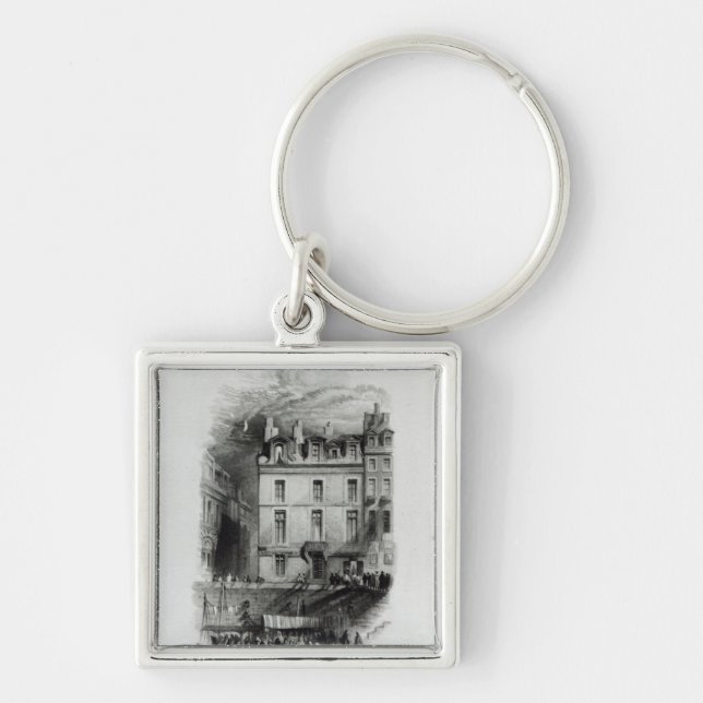Porte-clés Les logements du napoléon sur le Quai Conti, (Devant)