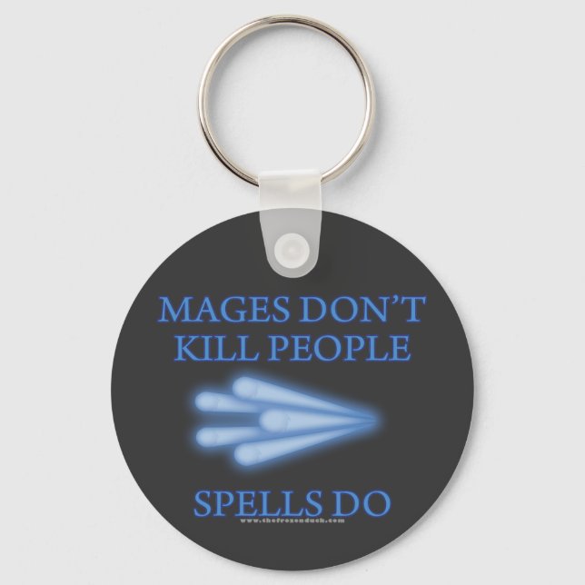 Porte-clés Les mages ne tuent pas... (Recto)