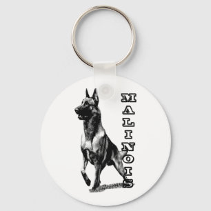 Porte-clés Les Malinois belges sont les meilleurs