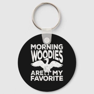 Porte-clés Les matinaux sont mes chasseurs de canards préféré