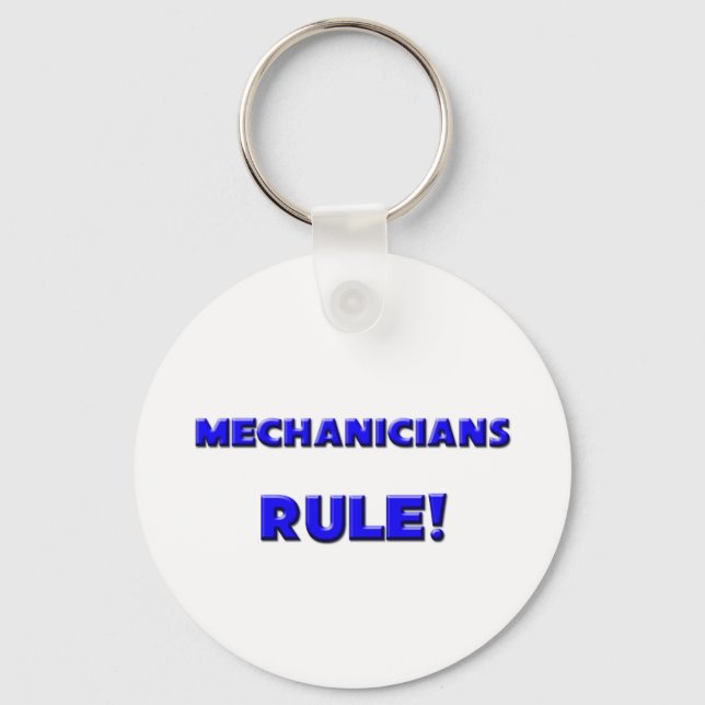 Porte-clés Les Mécaniciens gouvernent ! (Recto)