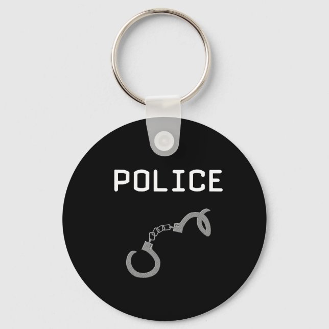 Porte-clés Les menottes de police (Recto)