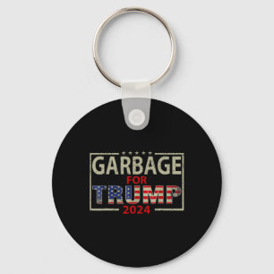 Porte-clés Les ordures pour Trump 2024 Tee - shirts Trump Sup
