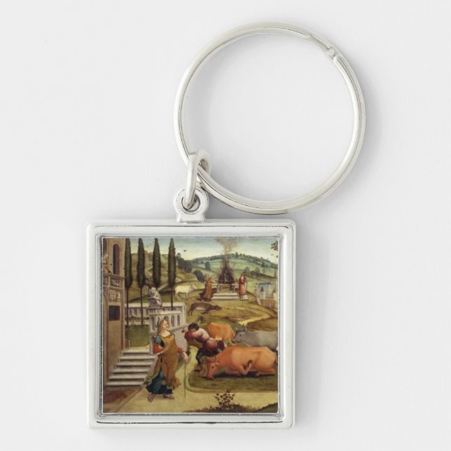 Porte-clés Les passions de Pasiphae, épouse du Roi Minos du (Devant)
