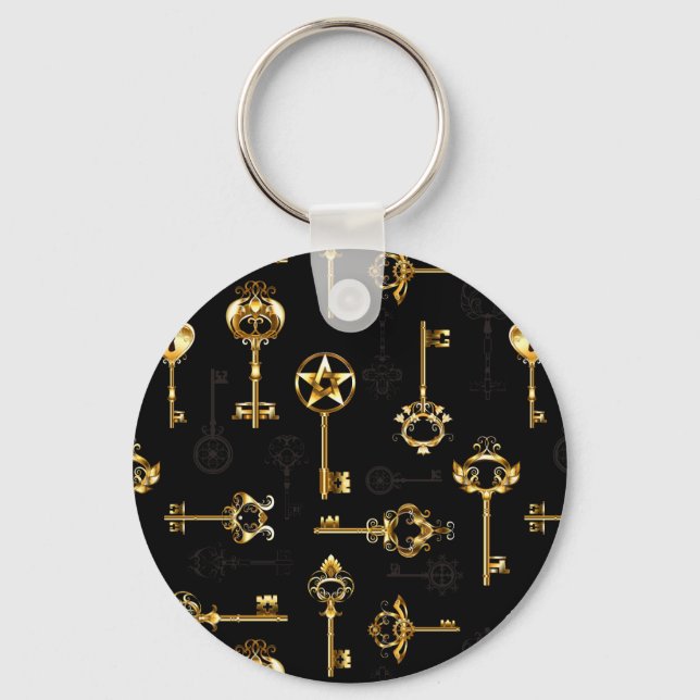 Porte-clés Les Patters de Seamless avec Golden Keys (Recto)