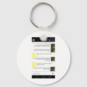 Porte-clés Les perroquets sont petit Raptors Merch