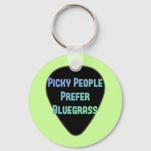 Porte-clés Les personnes difficiles préfèrent le Bluegrass