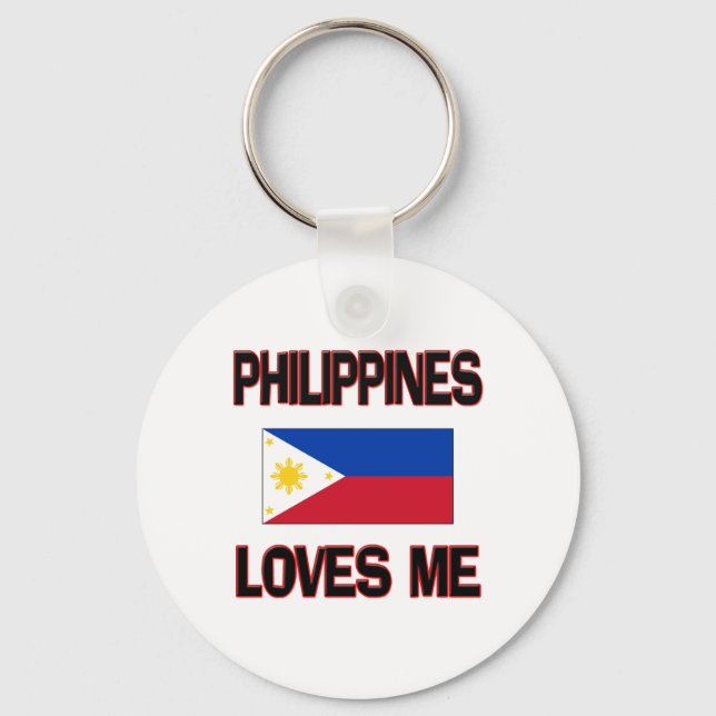 Porte-clés Les Philippines m'aiment (Recto)