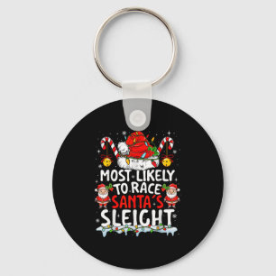 Porte-clés Les Plus Susceptibles De Faire Course Santas Sleig
