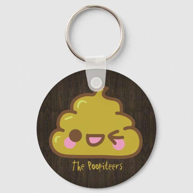Porte-clés Les Poopiters - Cutey Poo (Recto)