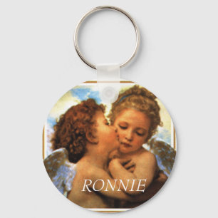 Porte-clés les premiers anges de baiser, RONNIE