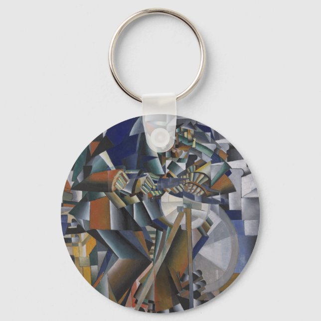 Porte-clés Les principes du Knife grinder (Recto)