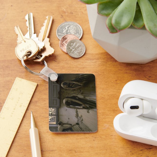 Porte-clés Les Raboteurs de parquet de Gustave Caillebotte (Bureau)