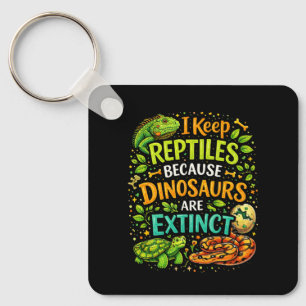 Porte-clés Les reptiles règnent