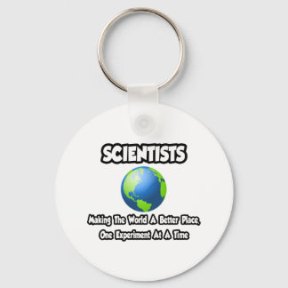 Porte-clés Les scientifiques...Faire du monde un endroit meil
