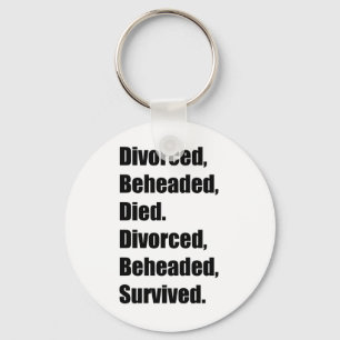 Porte-clés Les six femmes d'Henri VIII