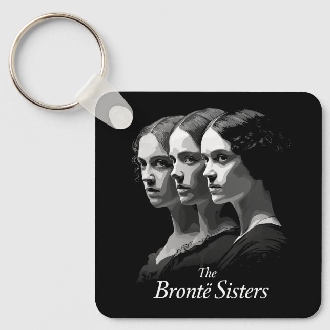 Porte-clés Les sœurs Brontë (Recto)