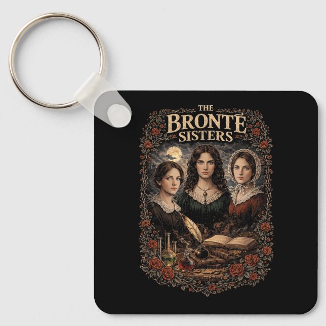 Porte-clés Les Sœurs Brontë (Recto)