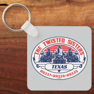 Porte-clés Les Sœurs Tordues Texas USA Moto 01