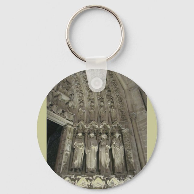Porte-clés Les Statuts de Notre-Dame (Recto)