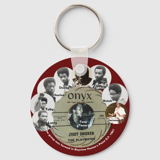 Porte-clés Les superbes compagnons de jeu (Recto)