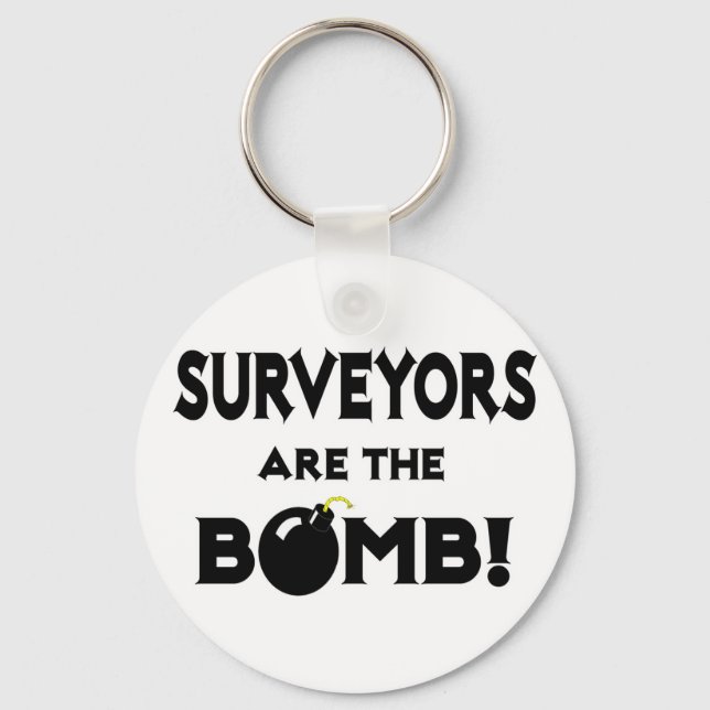 Porte-clés Les Surveyeurs Sont La Bombe ! (Recto)