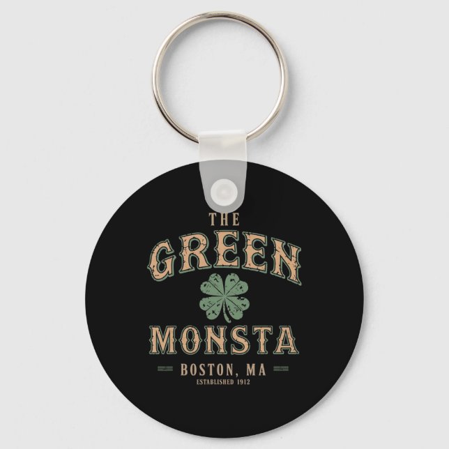 Porte-clés Les tenues de Green Monsta pour la Saint-Patrick à (Recto)