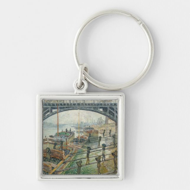 Porte-clés Les travailleurs de charbon, 1875 (Devant)