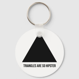 Porte-clés les triangles sont tellement hissés