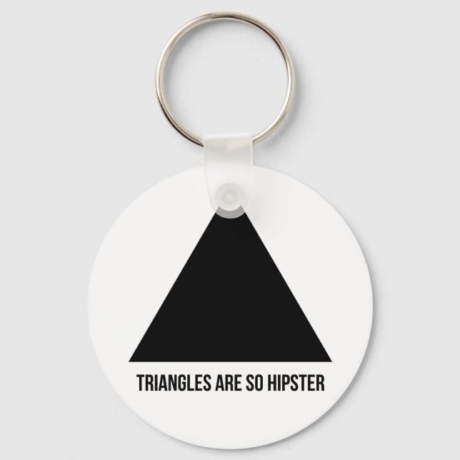 Porte-clés les triangles sont tellement hissés (Recto)
