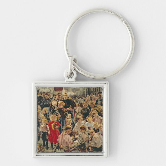 Porte-clés Les trois âges d'un ouvrier, 1895 (Devant)