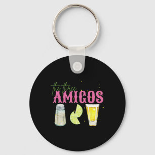 Porte-clés Les Trois Amigos Sel De Chaux Tequila Drôle Cinco