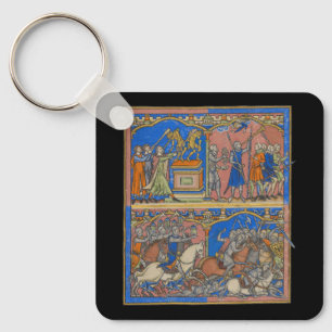 Porte-clés Les trois cents valeureux de Gédéon La Bible des C