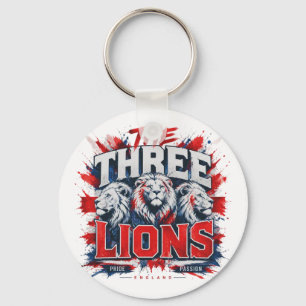 Porte-clés les Trois Lions - surnom de l'équipe nationale d'A