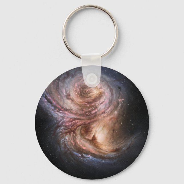 Porte-clés Les usines étoiles dans l'Univers lointain (Recto)