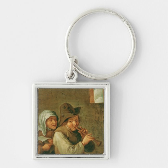 Porte-clés Les vieux couples (Devant)
