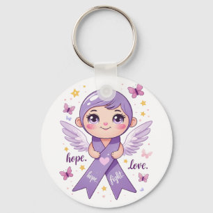 Porte-clés L'espoir pour les luttes contre le cancer du pancr