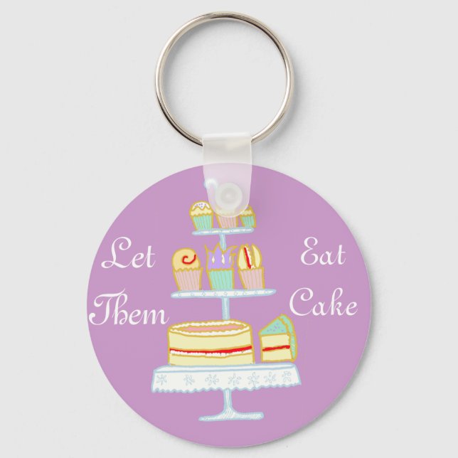 Porte-clés Let Them Eat Cake (Recto)