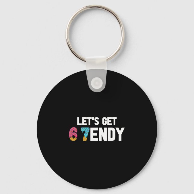 Porte-clés Let's Get Sendy 67 Ice Cream 7endy 6 7endy 67 Meme (Recto)