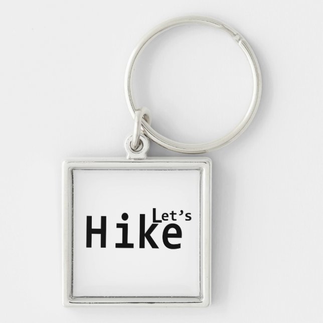 Porte-clés lets hike (Devant)