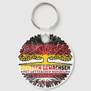 Porte-clés Letton Deutsch Baum Racine