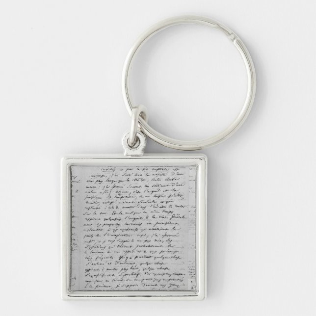 Porte-clés Lettre à Richard Wagner le 17 février 1860 (Devant)