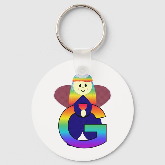 Porte-clés LETTRE Angelbet G (Recto)