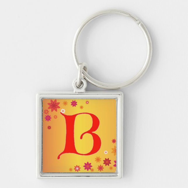 Porte-clés Lettre B (Devant)