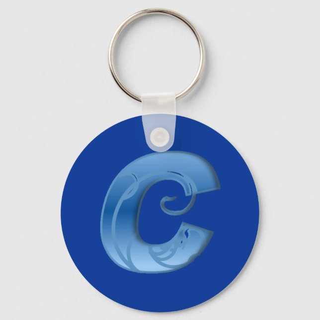 Porte-clés Lettre C (Recto)