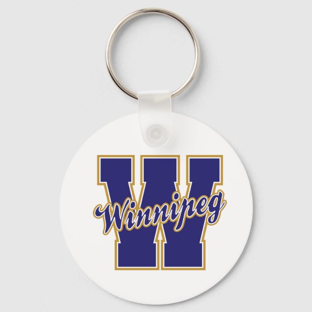Porte-clés LETTRE DE Winnipeg (Recto)