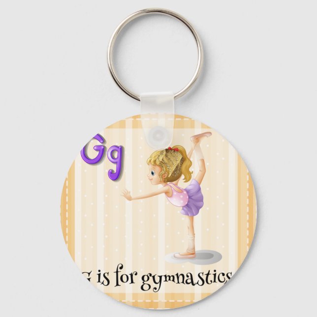 Porte-clés Lettre G (Recto)