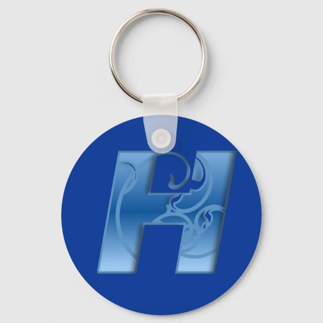 Porte-clés Lettre H (Recto)